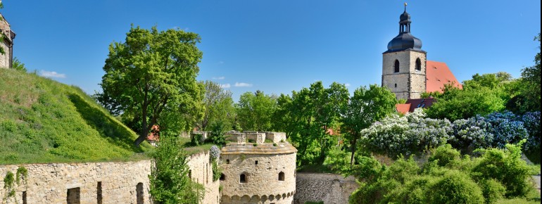 Die Burg Querfurt ist eine der am besten erhaltenen Burganlagen Mitteldeutschlands.