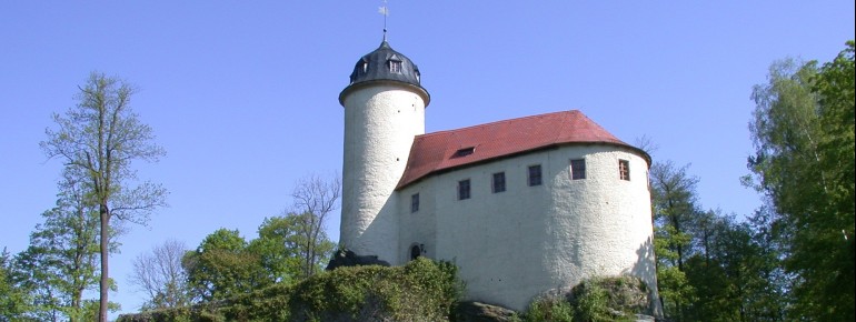Die Burg Rabenstein ist die kleinste mittelalterliche Burg Sachsens