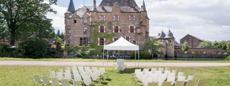 Auch für Hochzeiten ist die Burg eine tolle Kulisse.
