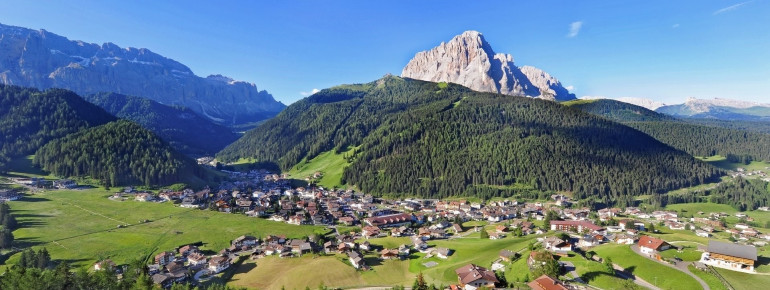 Blick auf Wolkenstein