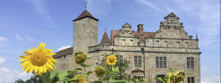Die Cadolzburg war im 14. Jahrhundert Herrschaftsschwerpunkt der Zollern.