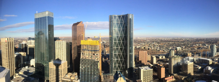 Vom Tower aus bietet sich ein einzigartiger Blick über die Skyline der Stadt.