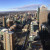 Blick über Downtown Calgary vom Observation Deck des Towers.