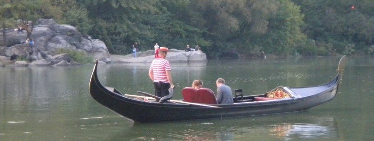 Gondelfahrt im Central Park