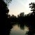 Sonnenuntergang im Central Park mit Blick auf die Skyline Manhattans