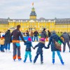 Die Eisbahn in Karlsruhe ist immer einen Besuch wert.