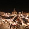 Der Christkindlesmarkt am Abend