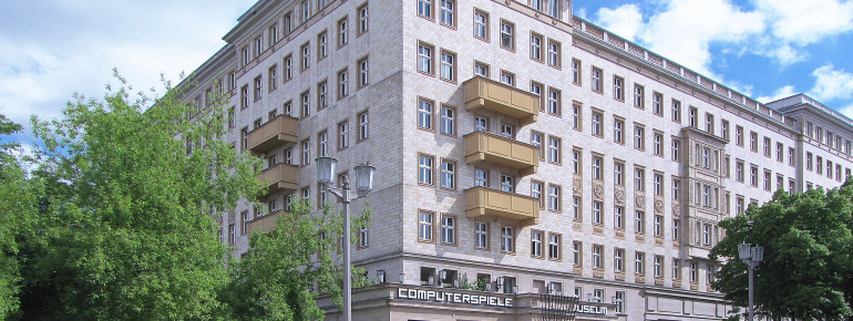 In der Karl-Marx-Allee in Berlin befindet sich Europas erstes Computerspielemuseum.