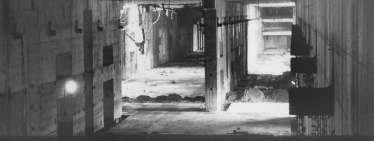 Bild des Bunkers nach dem Kriegsende