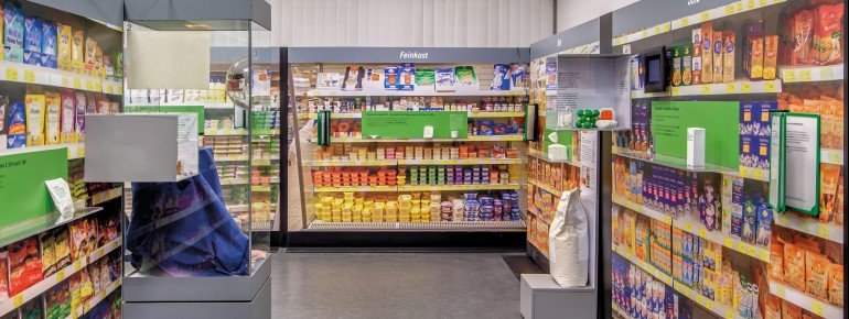 Im Supermarkt des Museums lauern viele Zusatzstoffe.