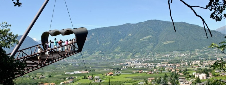 Eine der beiden Aussichtsplattformen