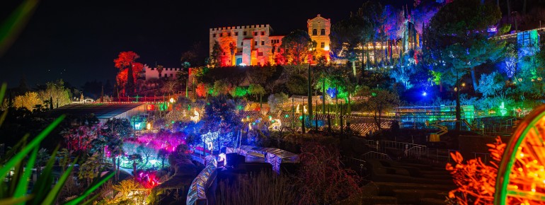 LUMAGICA verwandelt die Gärten von Trauttmansdorff in eine bezaubernde Winterwelt.