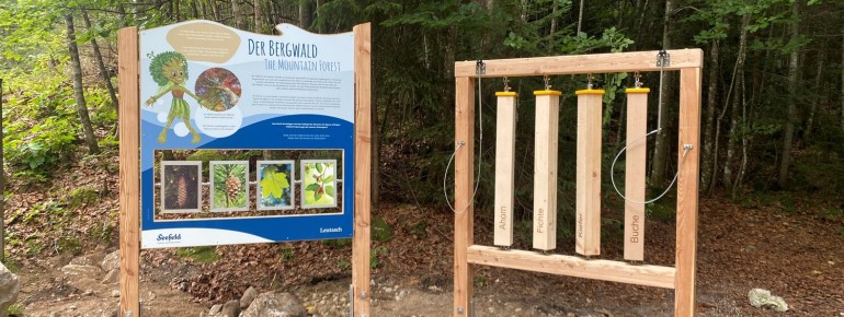 Leutascher Geisterklamm Schilder