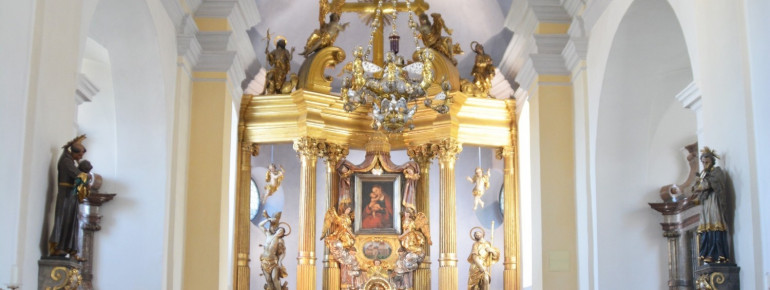 Das Gnadenbild Maria Hilf ob Passau.