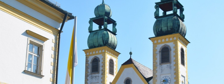 Das Kloster Maria Hilf.