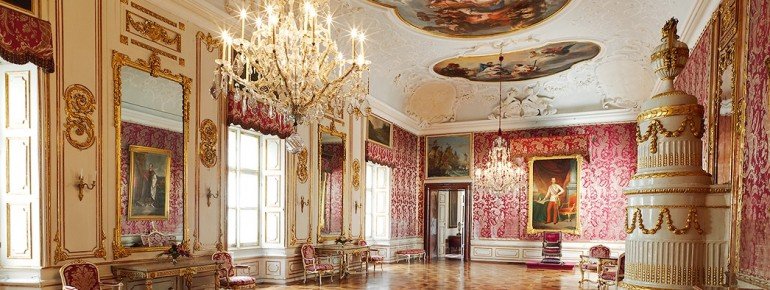 Der Thronsaal in der Residenz, nur einer der vielen Prunkräume