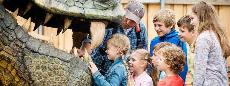 Der Drachen hat aber große Zähne.