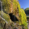 Der Dreimühlen-Wasserfall in Rheinland-Pfalz.