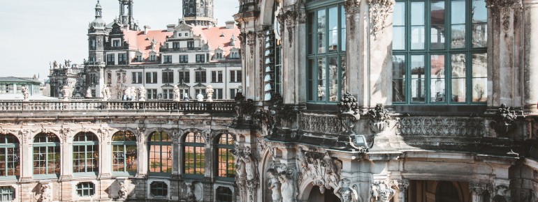 Im Dresdner Zwinger befindet sich auch ein Glockenspielpavillon.