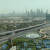 Die Skyline Dubais kann man auch vom Inneren des Gebäudes bestaunen.