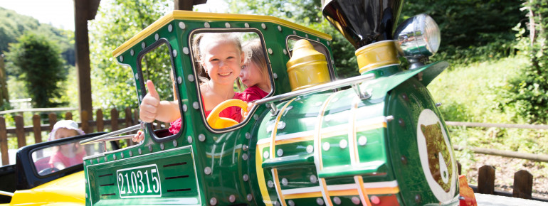 Spaß haben hier auch die kleinsten Besucher.