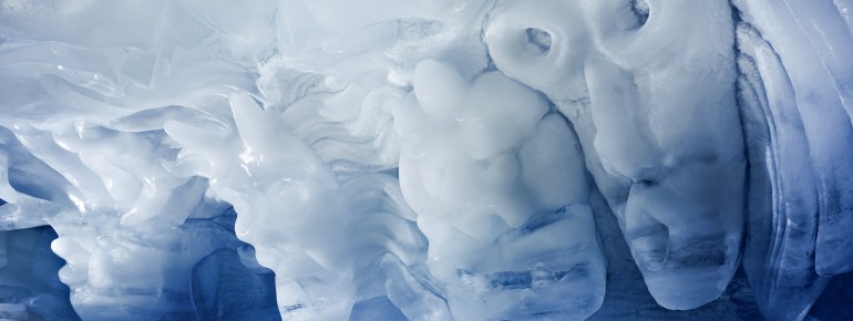 An manchen Stellen mysteriös und fast schon unheimlich wirken einige der Skulpturen.