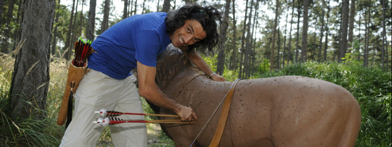 Mit den 3D Tieren macht das Bogenschießen noch mehr Spaß.