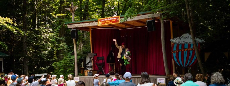 Wer es etwas ruhiger mag ist beim Puppentheater bestens aufgehoben.