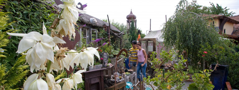 Der Garten der Erlebniswelt.
