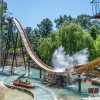 Seit 2022 steht im Bereich Bauernhof die Wildwasserbahn Biberburg.