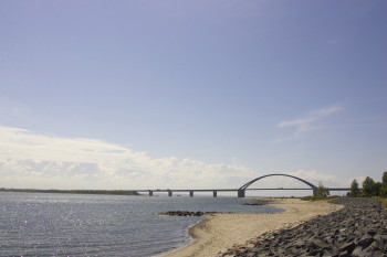 Die Brücke verbindet Fehmarn mit dem schleswig-holsteinischen Festland.