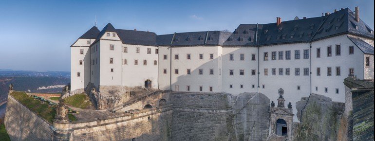 Die Festung Königstein kann auf eine Geschichte von knapp 750 Jahren zurück blicken.