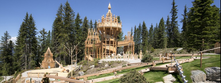 Das Areal vom Fichtenschloss in Zell am Ziller umfasst 5.000 Quadratmeter.