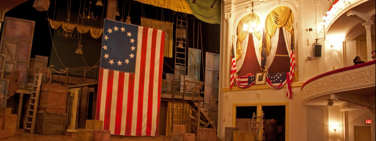 Innenansicht des Ford's Theatre, Washington D.C.