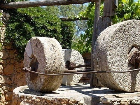 Kretische Olivenmühle