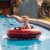 Abkühlung an warmen Tagen: Wasserspielplatz und Wasser-Reifenrutsche sorgen für Erfrischung.