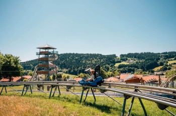 Der Bayerwald-Coaster sorgt seit 2008 für dein Extra an Adrenalin.