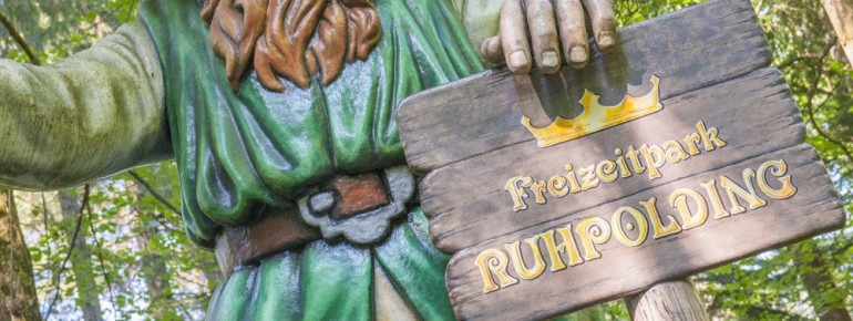 Der Freizeitpark Ruhpolding ist ein beliebtes Ausflugsziel am Chiemsee.