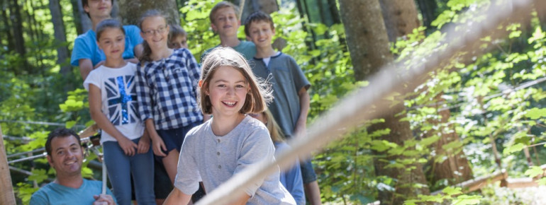 Der Freizeitpark Ruhpolding bietet Attraktionen für die ganze Familie.