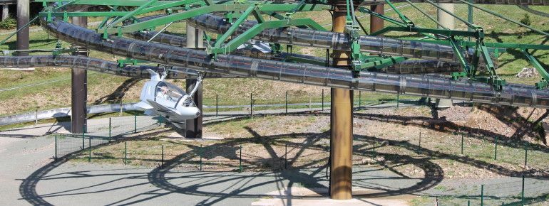 Auf dem Wie-Flyer kannst du einmal selbst Pilot sein.