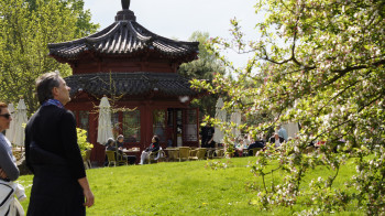 Der Chinesische Garten wurde als erster angelegt.