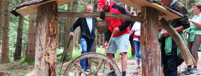 Auch Erwachsene haben eine große Gaudi an den Stationen.