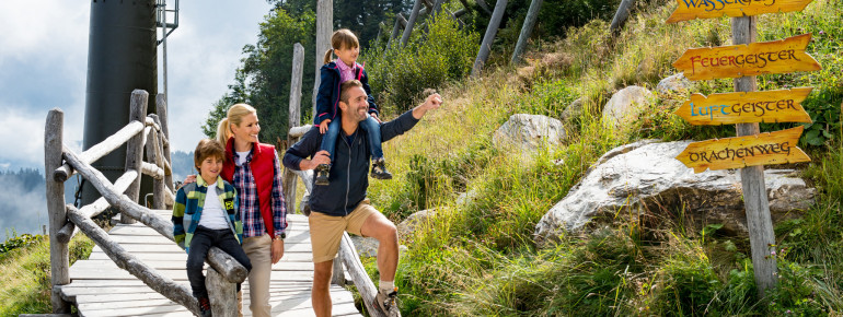 Familienausflug am Geisterberg in St. Johann - Alpendorf