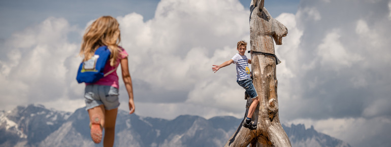 Traumhafte Aussicht am Geisterberg in St. Johann - Alpendorf