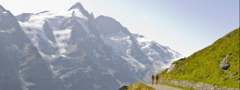 Die Großglockner Hochalpenstraße eignet sich ideal als Ausgangspunkt für Wanderungen und Spaziergänge.