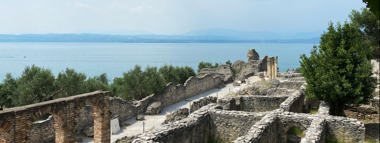 Der Blick auf den Gardasee ist absolut traumhaft!