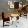 Rund 160 Exponate wie Gemälde, Stiche und Musikinstrumente kann man in der Ausstellung "Händel-der Europäer" bestaunen.