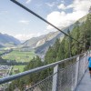Die Hängebrücke ist ganzjährig begehbar.