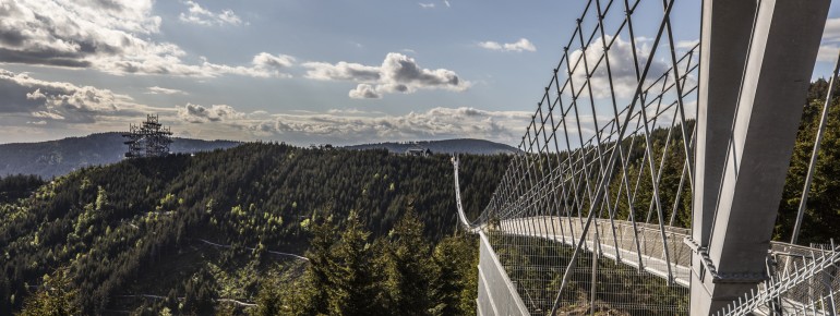 Die Brücke glänzt mit stolzen 721 Metern Länge.