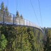 Die Hängebrücke ist 380 Meter lang.